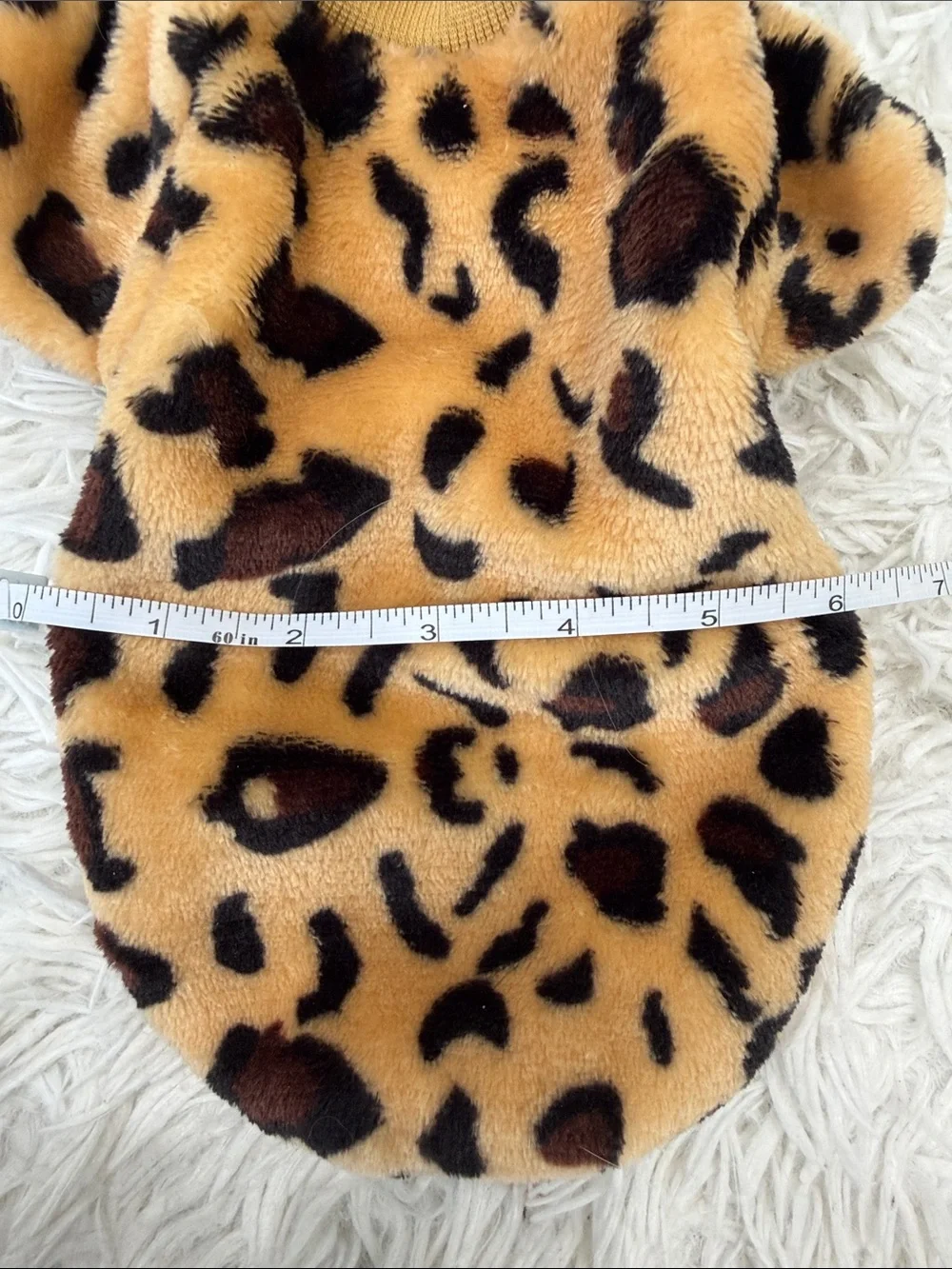 New Dog Leopard Sweater Jacket for Tiny Small Puppy